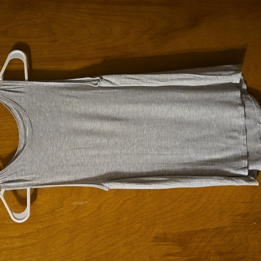 Ladies Silky Feel Grey Tank Small Top: C